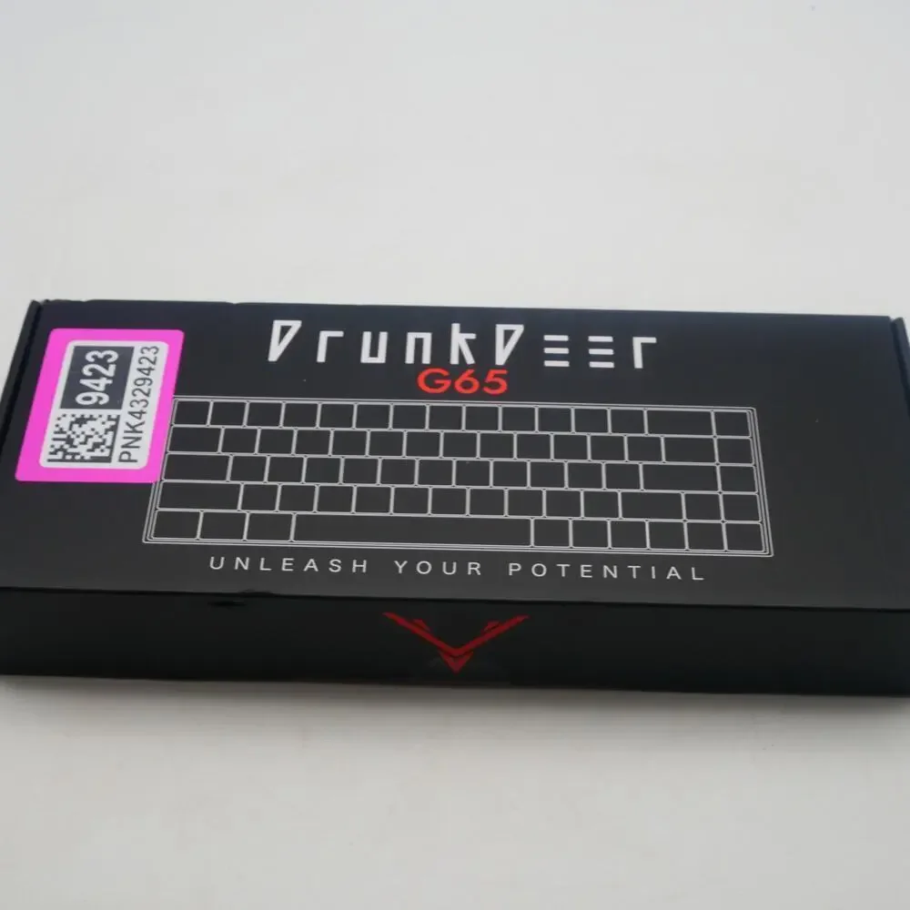 NEW DrunkDeer G65  Wired  Adjustable HE Magnetic Switch Gaming Keyboard WHITE